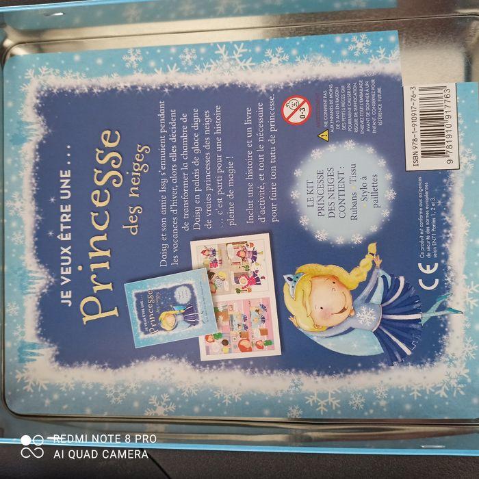 Livre avec activité : Je veux être une princesse des neiges. - photo numéro 6