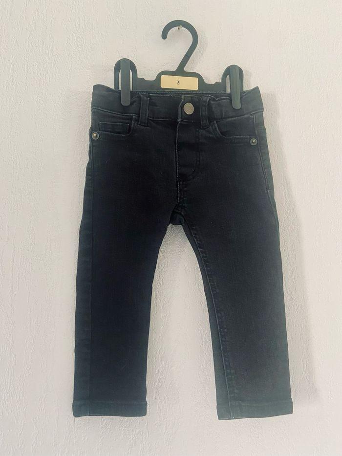 jean skinny zara 6-9 mois 74 cm - photo numéro 1