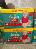 Pampers Pants baby dry T4 lot de 2