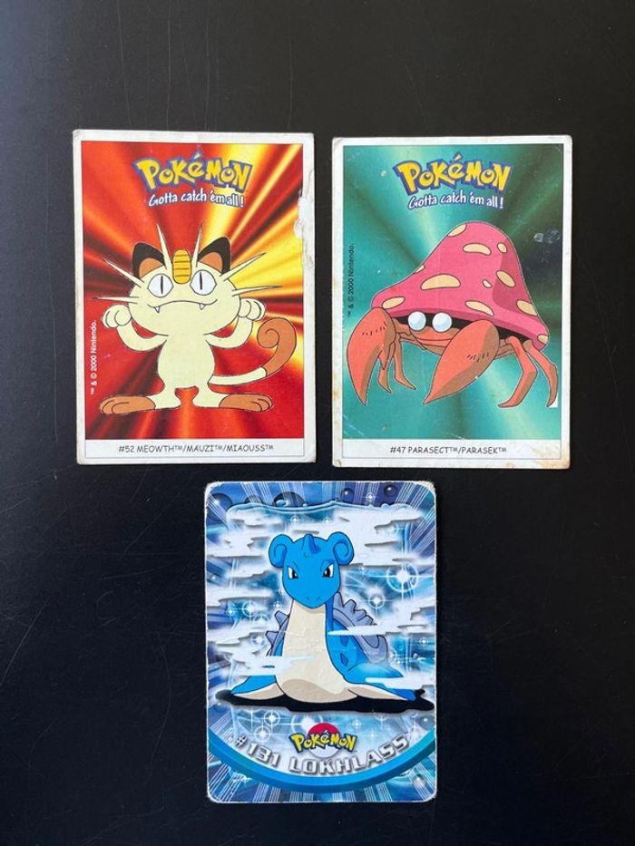 Lot de cartes Pokémon 4 Topps / 2 Dunkin - photo numéro 4