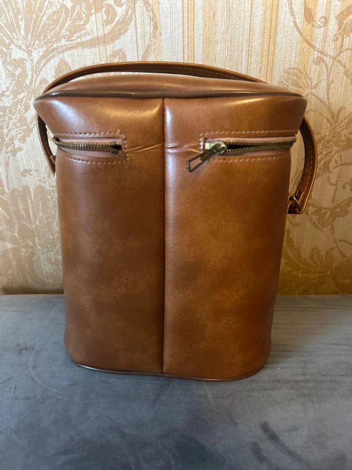 Sac thermos cuir vintage - photo numéro 3