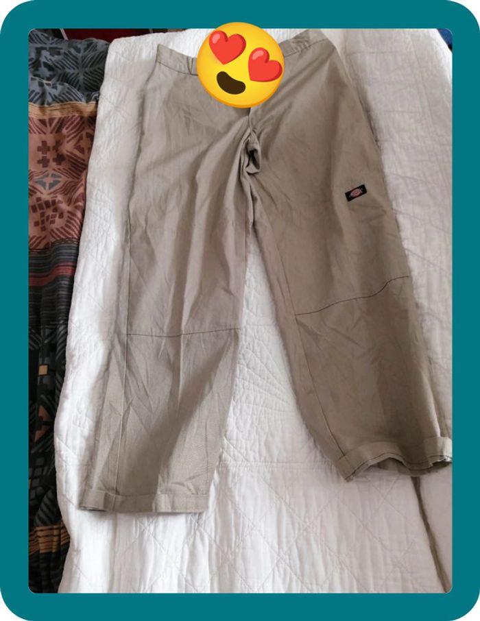 Pantalon beige dickies taille 42 hauteur 106 - photo numéro 1