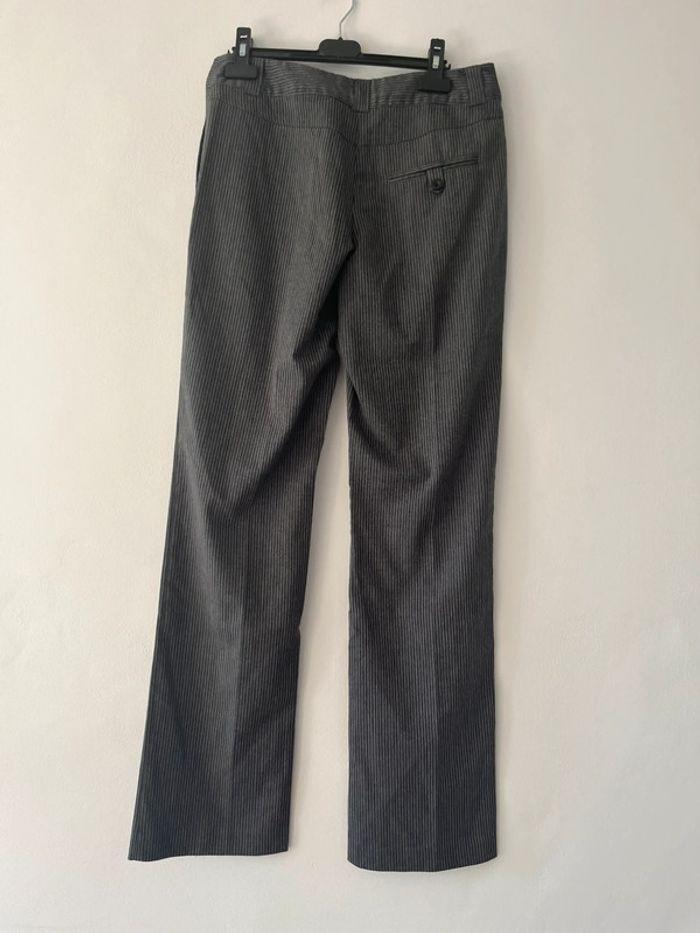 Pantalon fluide Gris - Taille 38 - photo numéro 4