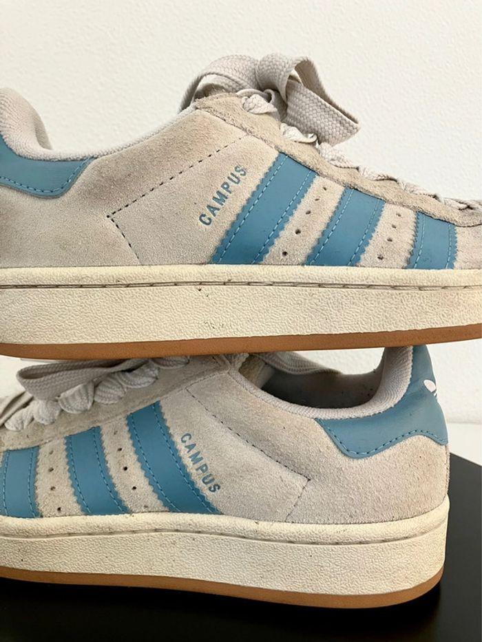 Adidas Originals Campus 00s Grey/Turquoise - photo numéro 2