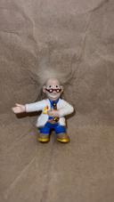 Weekos - figurine troll professeur embout de crayon - années 80