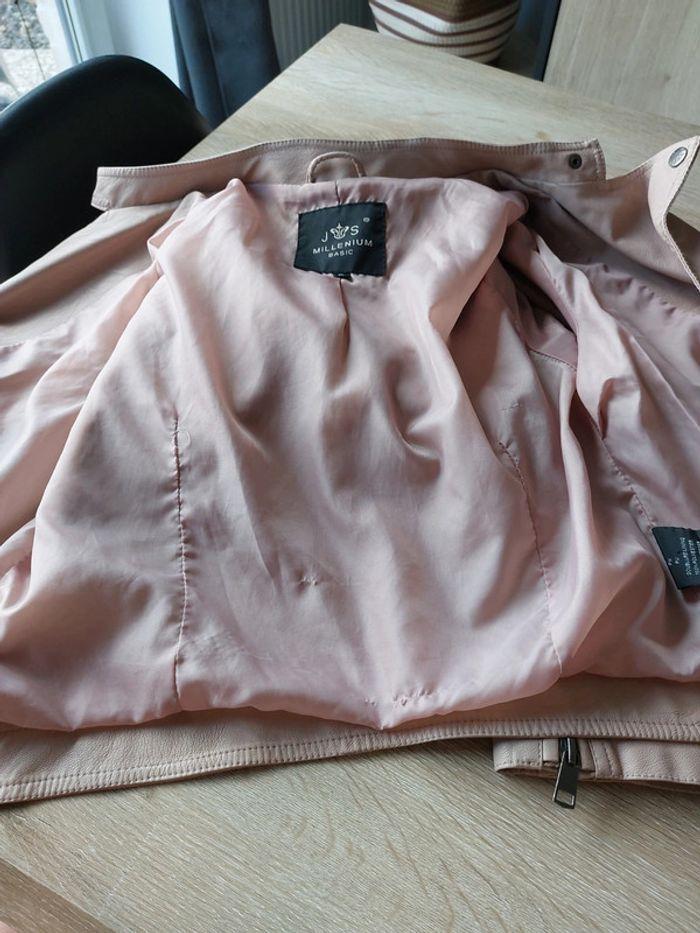 Veste en simili cuir rose - XL - photo numéro 6