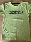 T-shirt MC vert fluo kappa