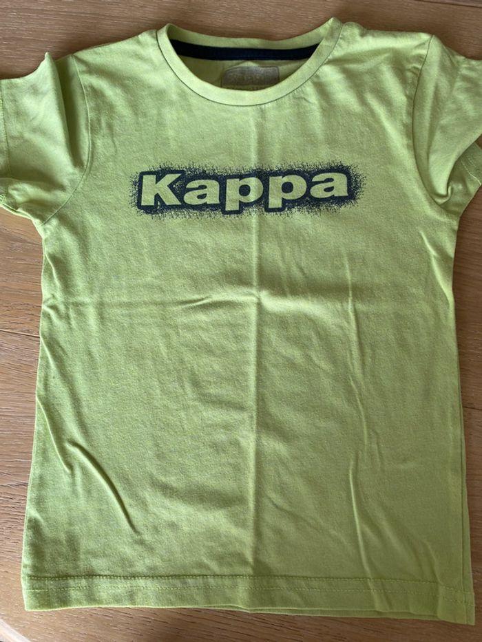 T-shirt MC vert fluo kappa - photo numéro 1