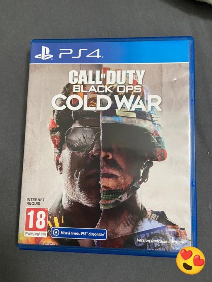 🧩 jeux ps4 très bon état  call of dutty cold war  🧩 - photo numéro 4