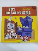 Livre-disque Vinyl 101 dalmatiens / vintage