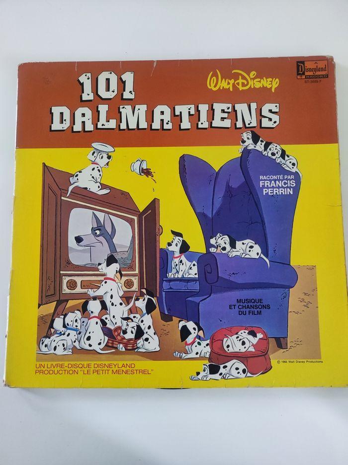 Livre-disque Vinyl 101 dalmatiens / vintage - photo numéro 1