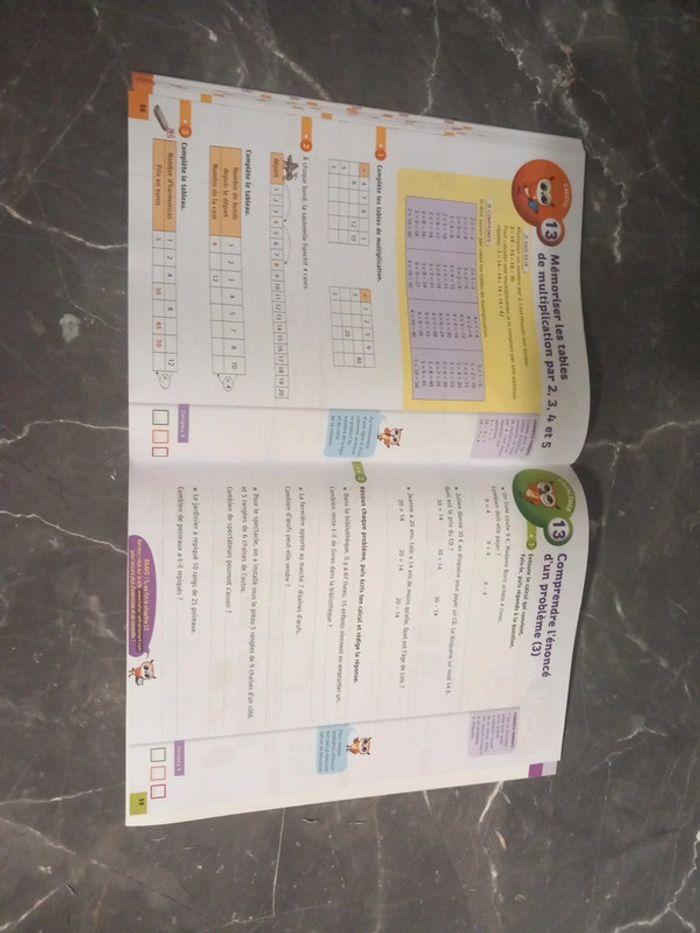 Cahier de maths CE1 et cahier de français CE1 - photo numéro 10