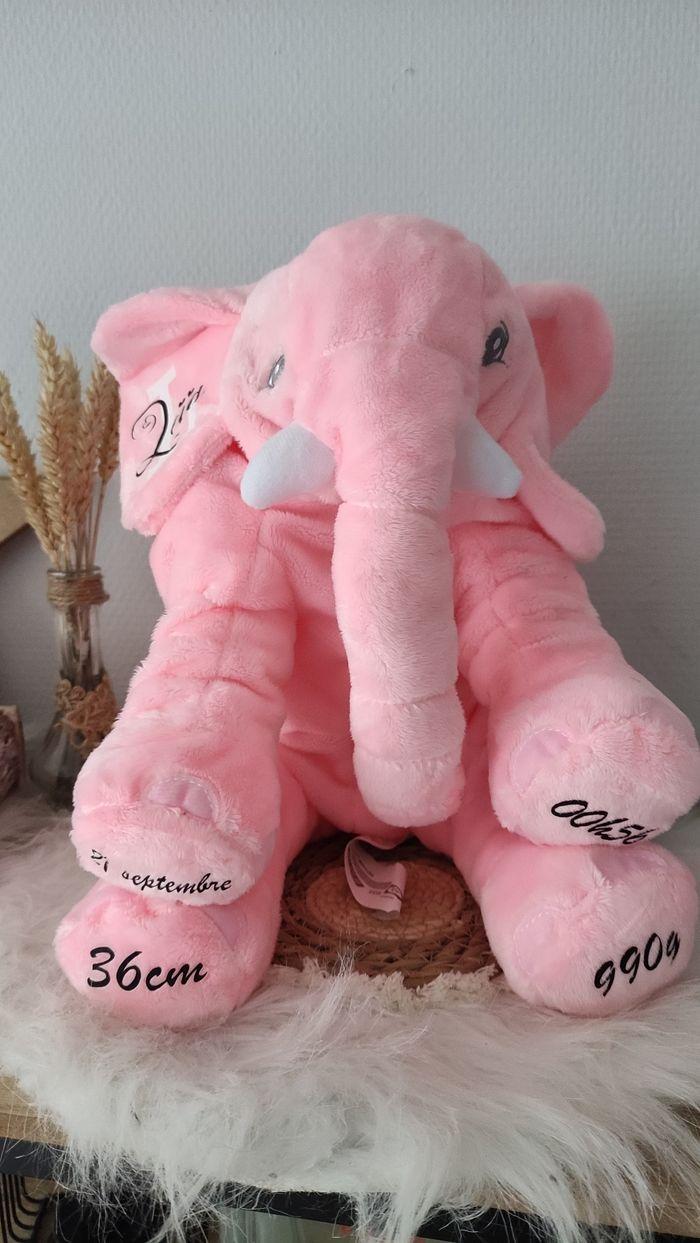 Peluches éléphant personnalisées - photo numéro 2