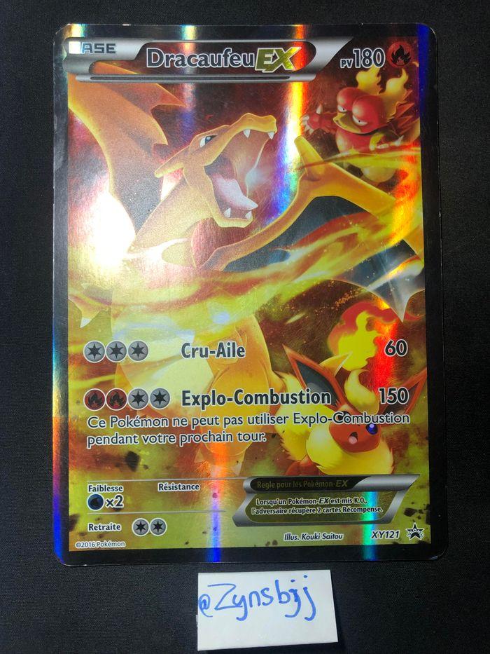 Lot 5 Cartes Pokémon Promo Jumbo Dracaufeu Tortank MPtera - photo numéro 1