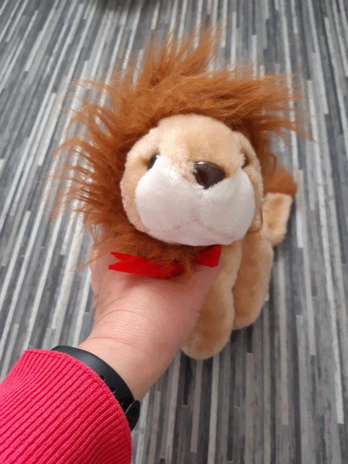 Peluche  lion criniere - photo numéro 5