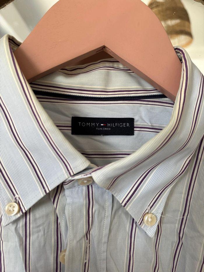 Chemise à rayures Tomme Hilfiger 43 - photo numéro 6