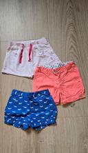 Lot 3 shorts 5ans