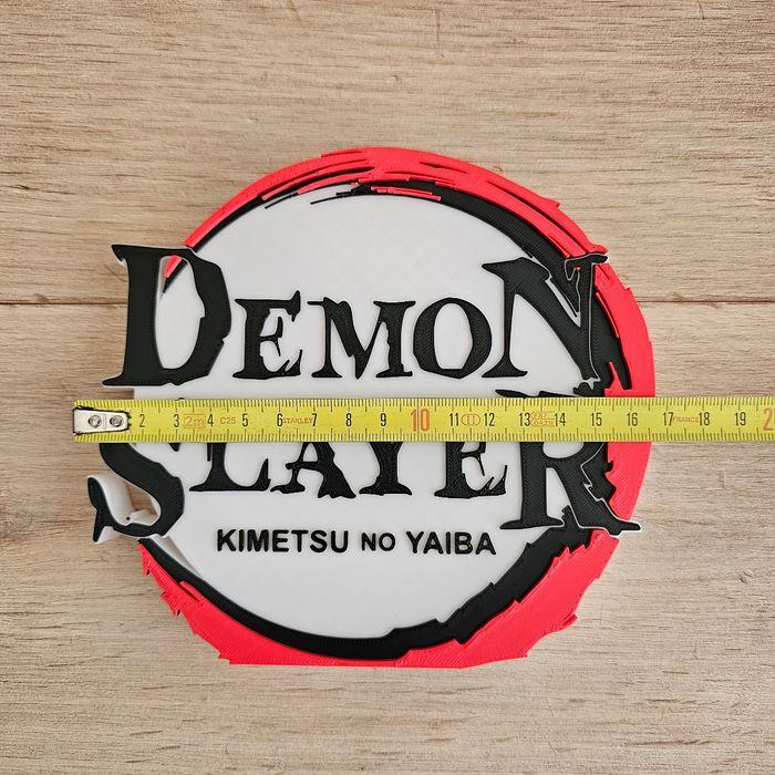 Figurine logo deco Demon Slayer 16x15cm FanArt - photo numéro 5