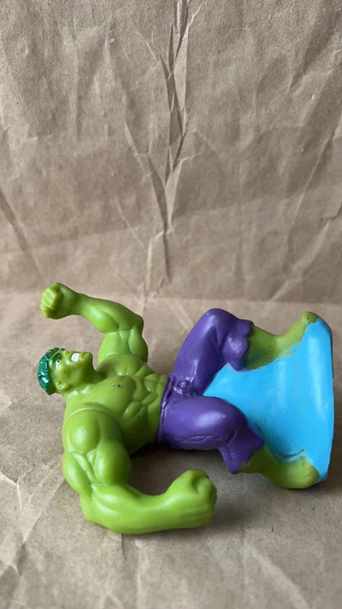 Marvel entertainment group 1993 - Rare figurine l’incroyable Hulk 9cm - photo numéro 9