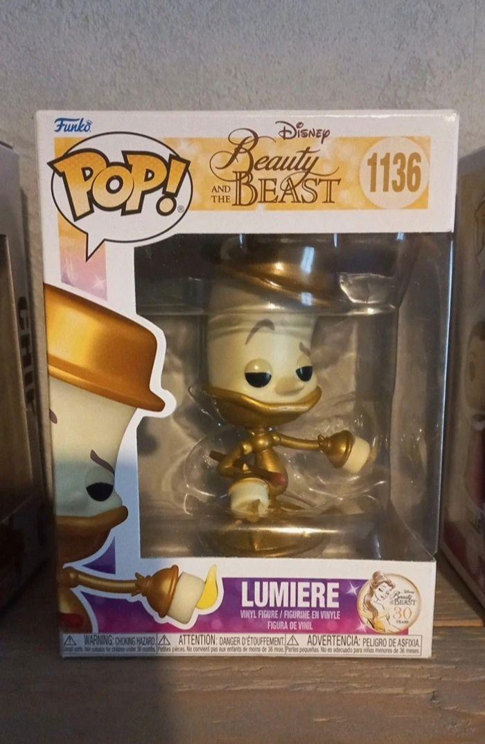 Lot funko disney la belle et la bête - photo numéro 7