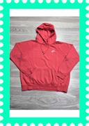 👕 Sweat à capuche Nike logo brodé Rose Taille M 👕