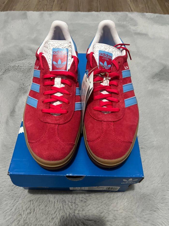 Gazelle bold femme rouge et bleu 42 2/3 - photo numéro 2