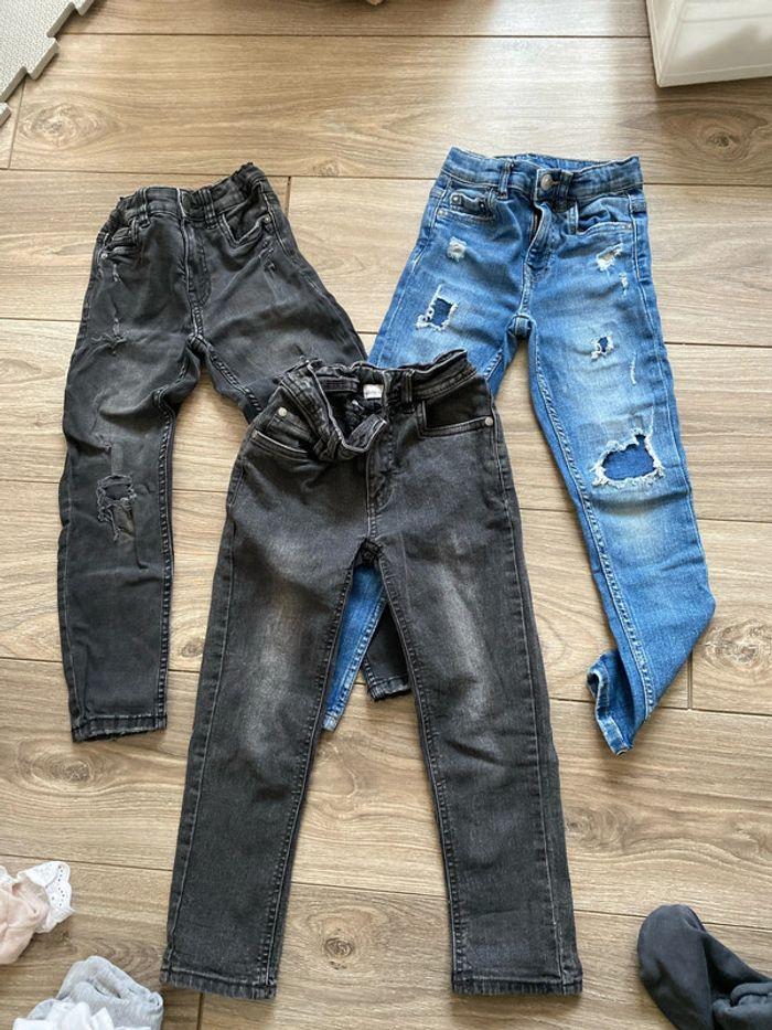 Lot jeans 6 ans - photo numéro 1