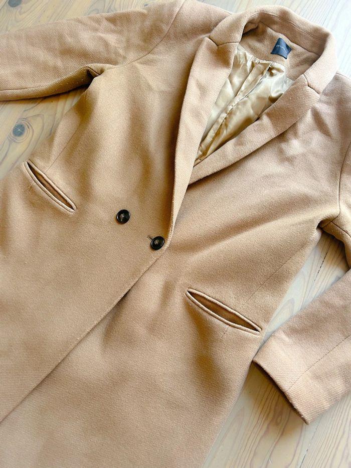 Manteau Gisèle Promod camel 44 - photo numéro 3