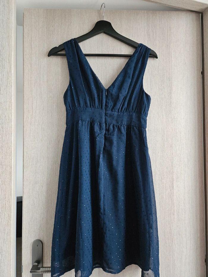 Robe bleu nuit strass camaïeu 34 - photo numéro 3