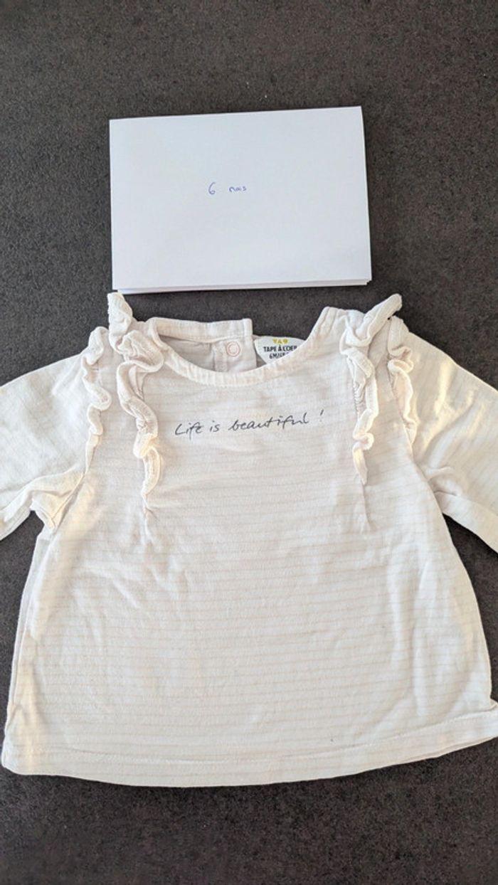 Tee-shirt bébé fille