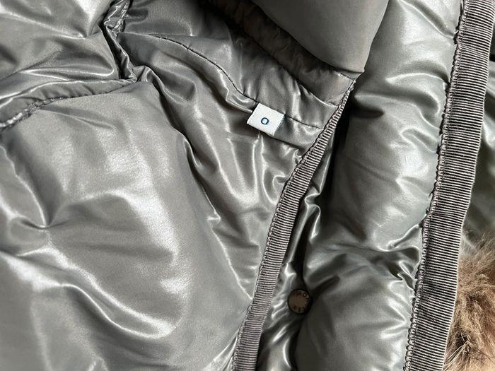 Doudoune à capuche Moncler en duvet gris taille XS cintrée chaude - photo numéro 8