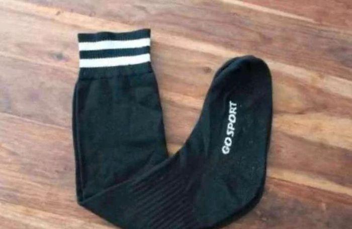 Chaussettes  hautes de sport  -  Noires  -  45/46 -  Gosport - photo numéro 8