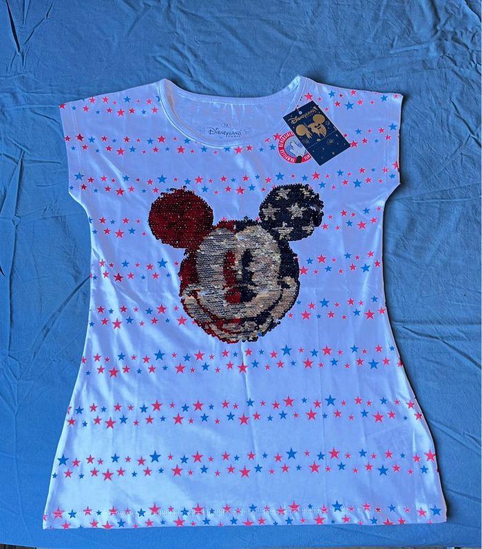 Haut/ t-shirt Mickey America Disneyland neuf - photo numéro 5