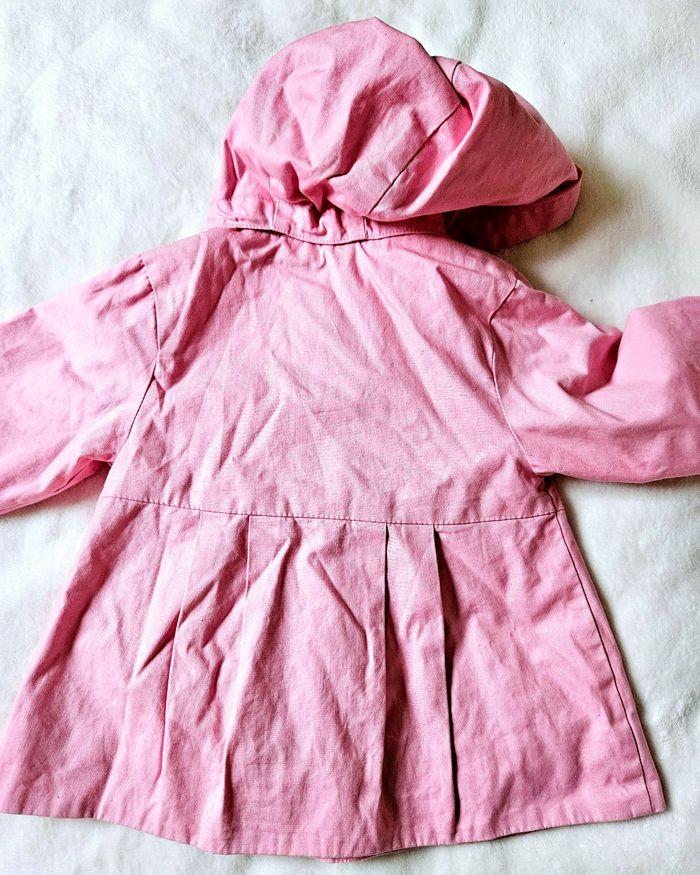 Magnifique manteau léger Jacadi rose - 18 mois - photo numéro 5