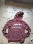 Sweat à capuche creeks 16 ans