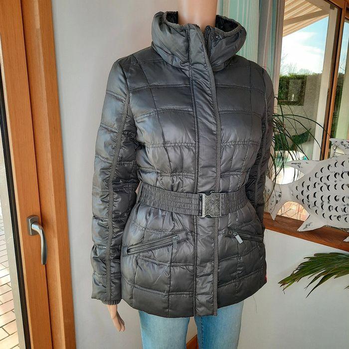 Blouson manteau doudoune femme gris taille S ou 36 Esprit EDC - photo numéro 4