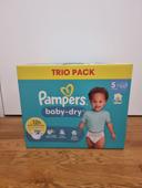 Pampers couches taille 5