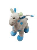 doudou girafe bleu gris vert Arthur et Lola Bébisol environ 28 cm