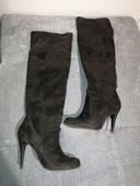 Bottes cuissardes noires taille 39