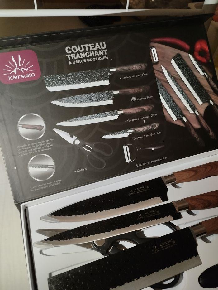 Set couteaux de cuisine japonais - photo numéro 3