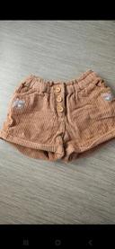 Short marron clair