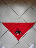 Bandana foulard rouge fête de Dax neuf