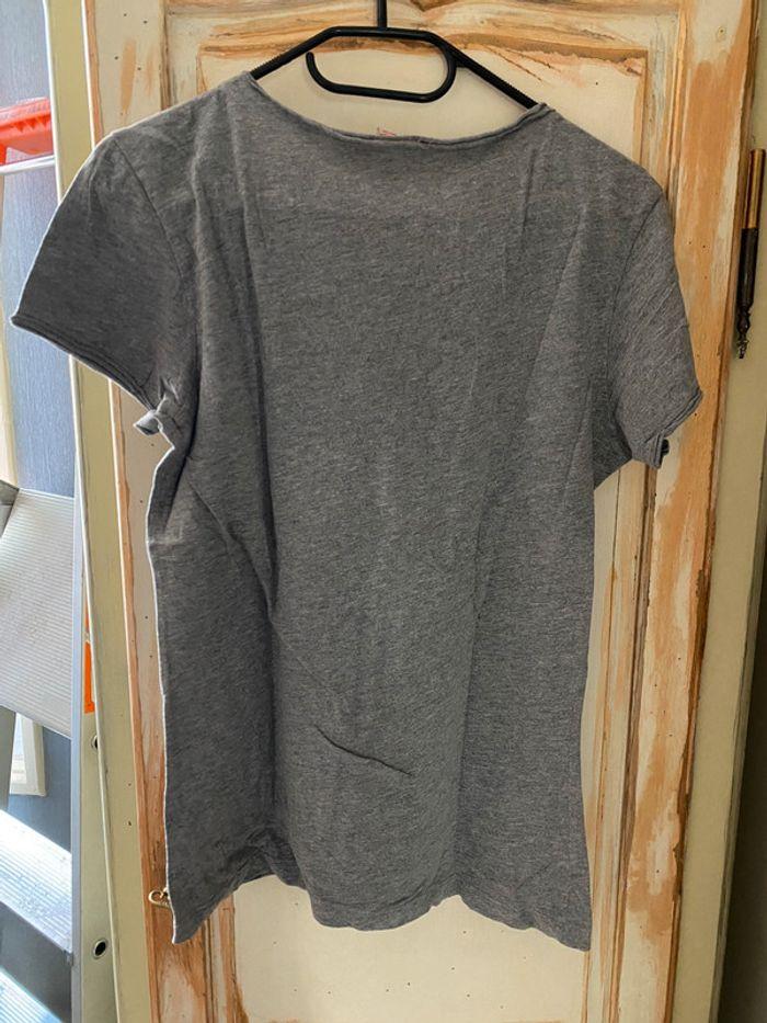 Tee shirt gris femme - photo numéro 2