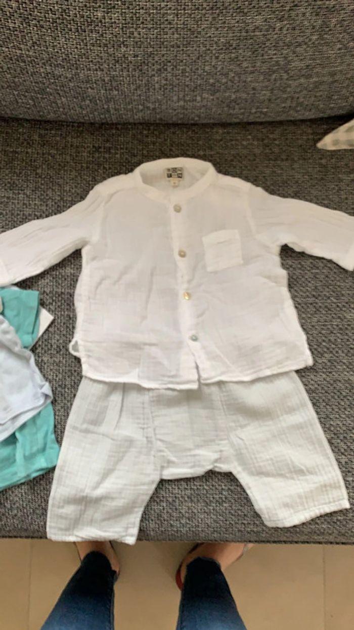 Lot vêtements bébé garçon, 3 mois. En très bon état: Bonton, petit bateau, IKKS - photo numéro 6