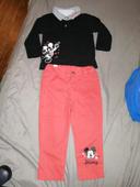 Ensemble mickey 12 mois