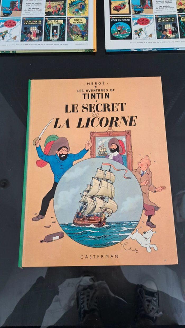 3 BD Les Aventures de Tintin Hervé Casterman - photo numéro 3