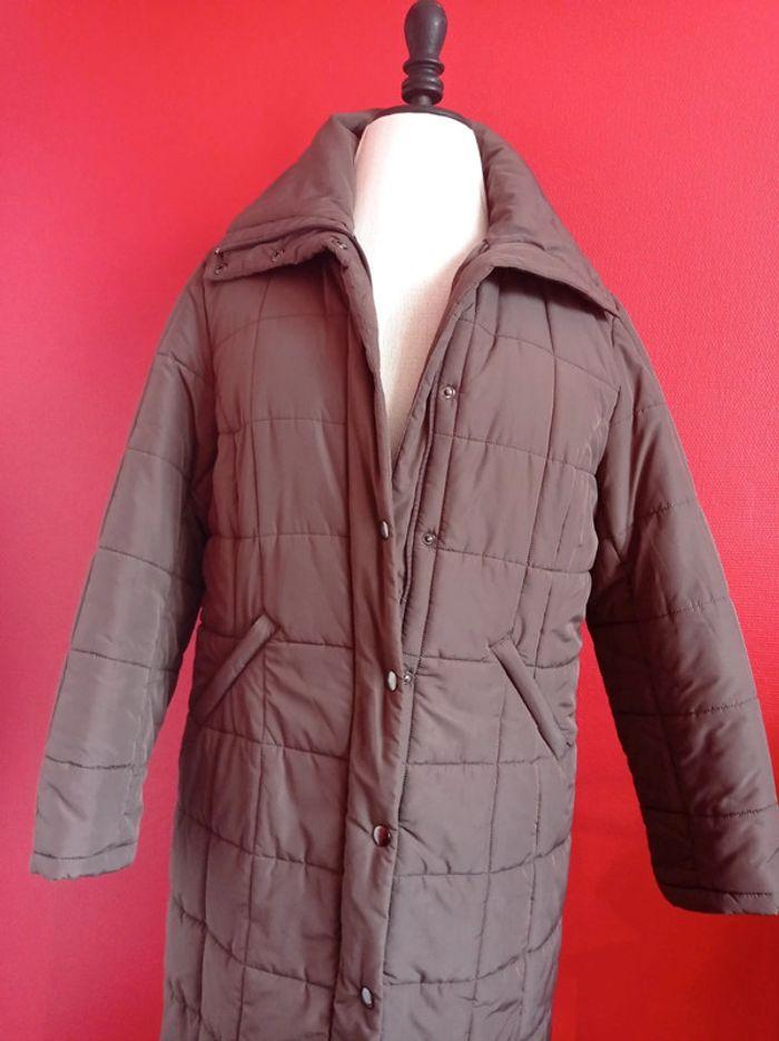 Manteau femme taille 46 marron - photo numéro 7