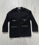 Veste tweed noire Mango