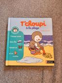 Livre tchoupi à la plage