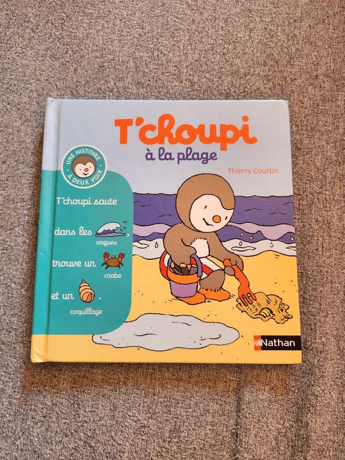 Livre tchoupi à la plage - photo numéro 1